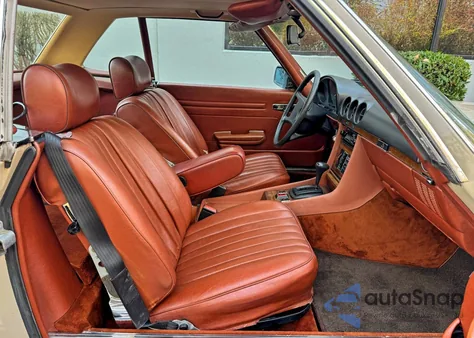 1981 Mercedes-Benz 380 Sl z USA, uszkodzony, nr VIN WDBBA45A0BB005820